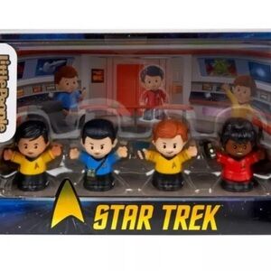 Little People Star Trek Character 4-Figure Collector Set NEW